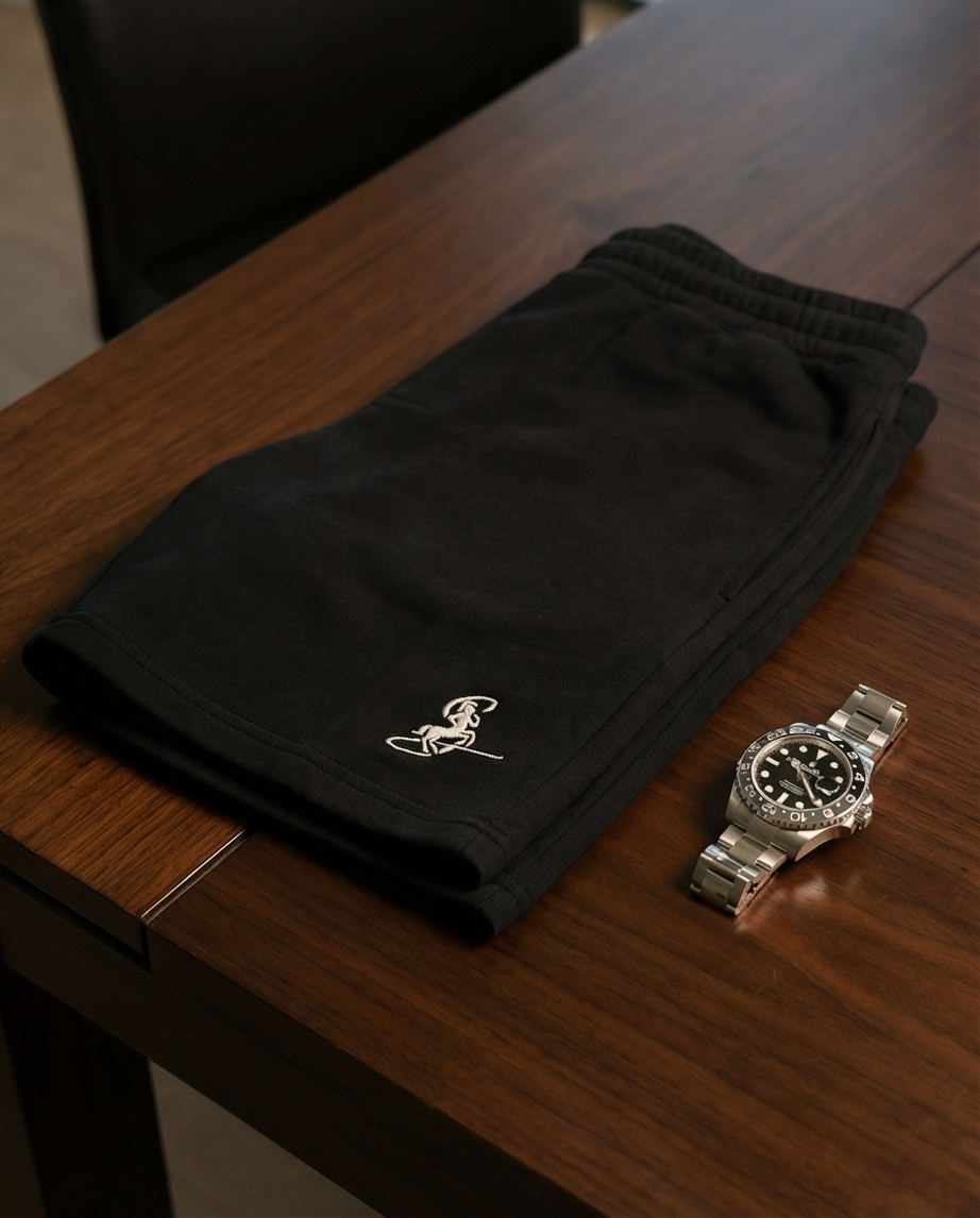 short coton noir sedifit signature