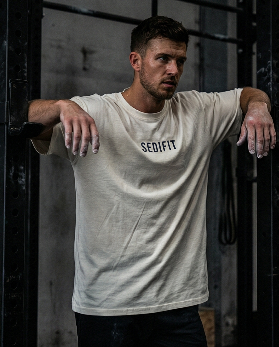 tshirt over size blanc