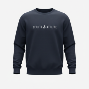 PULL COL ROND UNISEXE CAMPUS ONE NAVY